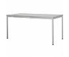 Table De Réunion Polo 160 Ton Gris