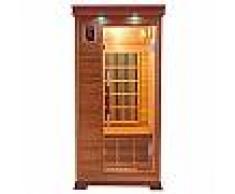 LUXE 1 PL - Sauna infrarouge luxe 1 place 89x94x190cm