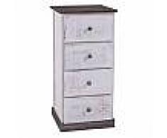 idimex Chiffonnier JUNA, 4 tiroirs