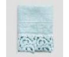 Viadurini Textile Serviette d'invité en lin épais avec dentelle Poema 2 pièces 3 couleurs - Château