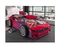 Mobistoxx Lit voiture PANTHER 90x200 cm rouge