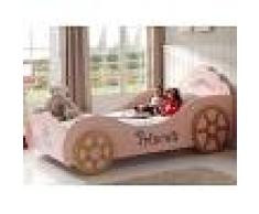 Mobistoxx Lit enfant voiture PINK LADY 90x200 cm rose