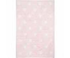 Tapis enfants Bambini Stars Rose 120x180 cm - Tapis lavable pour chambre d'enfants/bébé