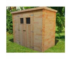 Abri de jardin bois 3,05 m2.