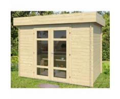 Abri de jardin en bois VULCAIN 6 m² - 28 mm