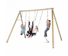 Portique adulte en bois OLIVER Trigano 3 m.