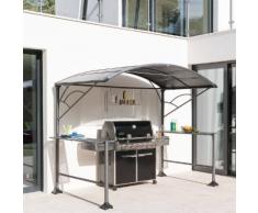 Abri à barbecue Neiba Graphite Jardin
