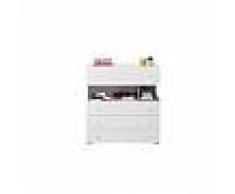 Commode design enfant 4 tiroirs - Alaska Blanc