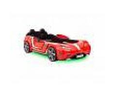 Nescafé Dolce Gusto Lit voiture design pour enfant rouge laquée avec LED