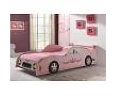 Active Key Lit voiture design princesse rose