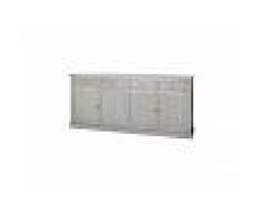 Daga Enfilade contemporaine coloris chêne gris cérusé