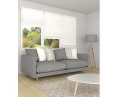 Store bateau Sans percage, Blanc, sur mesure