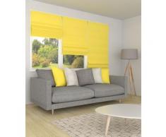 Store bateau Tamisant, jaune citron, sur mesure