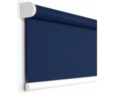 Store enrouleur tamisant, bleu marine, sur mesure