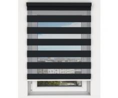 Store enrouleur jour nuit Gris anthracite sur mesure