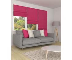 Store bateau Tamisant, fuschia, sur mesure