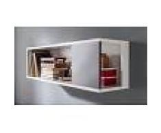 ÉTAGÈRE MURALE BLANCHE ET GRISE CHAMBRE ENFANT - CONCEPT