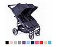 baby monsters 13 coloris - reversible - poussette double easy twin 3s - baby monsters