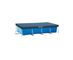 Bâche de protection pour piscine tubulaire rectangulaire 3,00 x 2,00 m - intex