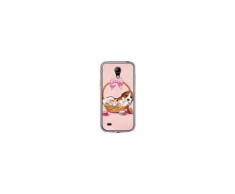 Coque chien dog panier noeud papillon macarons pour samsung galaxy s4 mini - maryline cazenave