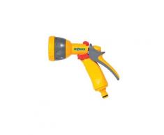 Pistolet d'arrosage multi-jet pour tuyau jaune