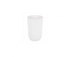 Set accessoires salle de bain cocco gobelet salle de bain - 11,5 x 7,5 x 7,5 cm - blanc