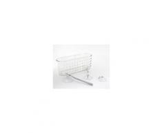 Kit accessoire de salle de bain surf : 1 set 3 pateres poissons - 1 porte-brosse a dents + 1 panier grand modele - pvc