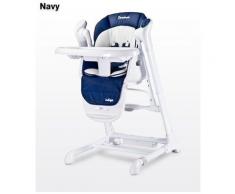 2en1 Chaise haute avec balancelle - Bébé/Enfant - Chaise repas - Transat - Réglable en hauteur