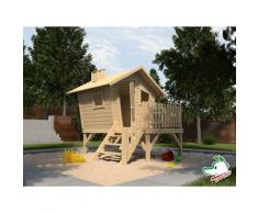 Weka - Maisonnette Lotti en bois, avec escaliers et terrasse Tabaluga .
