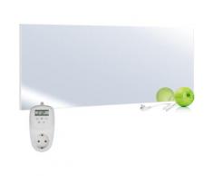 VIESTA H700-SP Chauffage infrarouge 700 watts, miroir + thermostat VIESTA TH12
