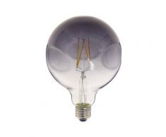 Ampoule LED globe irrégulière verre fumé culot E27 | Xanlite