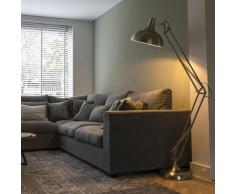 Lampadaire Design acier - Hobby Moderne Luminaire interieur Rond - Qazqa