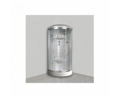Cabine Box De Douche Semi-Circulaire 90 Cm Avec Hydromassage Iride