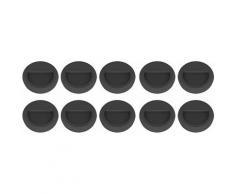 Ensemble de 10 appliques murales LED noble neuf IP65 EEK A