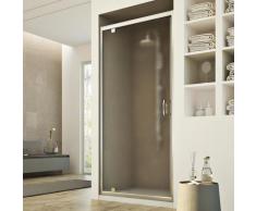 Porte Douche 90CM H185 granité C modèle Sintesi 1 Portillon
