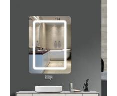 ® Miroir de salle de bain Lumineux LED 9W 70*50*0.4 cm - Sifree