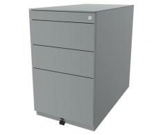 Bisley Caisson fixe Note™, avec 2 tiroirs universels, 1 tiroir pour dossiers suspendus, avec haut,