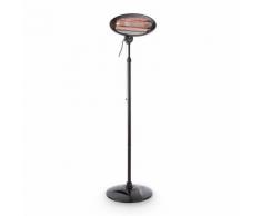Blumfeldt Shiny Hot Roddy Chauffage d'appoint Infrarouge Lampe quartz 1300W