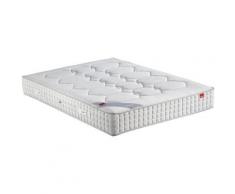 Epeda - Matelas CAMBRURE King Size 180x200 Ressorts - Blanc