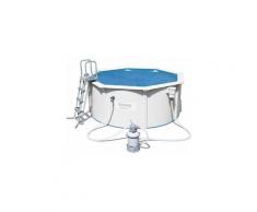 Bâche à bulles ronde 3,55 m pour piscine Hydrium de 3,66 m - Bestway
