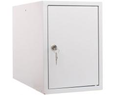 Casier métallique individuel | hxLxP 35 x 25 x 45 cm | Gris | newpo