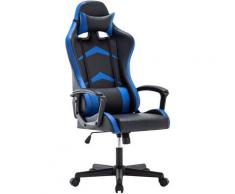 Intimatewmheart - Chaise Gaming Ergonomique, Fauteuil de Bureau Pivotant, Dossier Haut, Assise