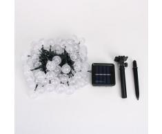 Guirlande Lumineuse Extérieure Solaire, Lampion Solaire Decoration Exterieur, 7M 50 LED Boules,