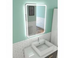Miroir salle de bain LED auto-éclairant WINDOW 60x80cm
