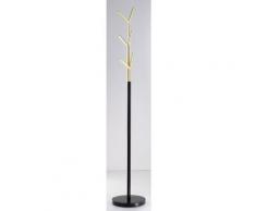 Herdasa - Porte-manteau en métal couleur noir et doré collection Arbre by