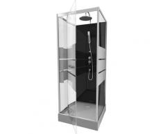 Cabine de douche carrée 70x70x225cm - SCRATCHY 70