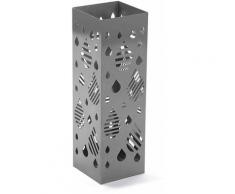 Versa Rosenheim Porte-parapluie pour l’entrée, Chambre ou Hall, 49x15,5x15,5cm - Gris