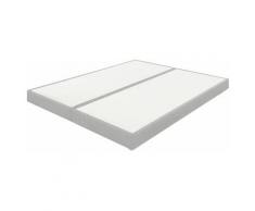 Ebac Literie - Sommier tapissier 90+90x200 SP18 13 lattes safari