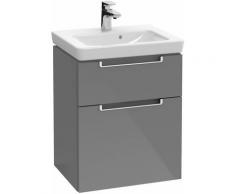 Villeroy et Boch Meuble-lavabo XXL Subway 2.0 A907, Coloris: Elm Impresso, manche : argent mat