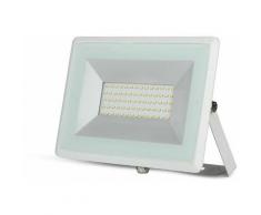 V-TAC VT-4051 projecteur led smd 50W blanc neutre 4000K E-Series ultra slim blanc IP65 - SKU 5962
